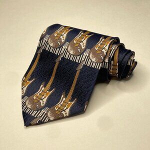 NWOT Guitar Musical Theme Necktie